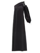 Matchesfashion.com Bernadette - Lucette Cotton-blend Poplin Maxi Dress - Womens - Black