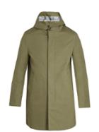 Mackintosh Hooded Cotton Overcoat