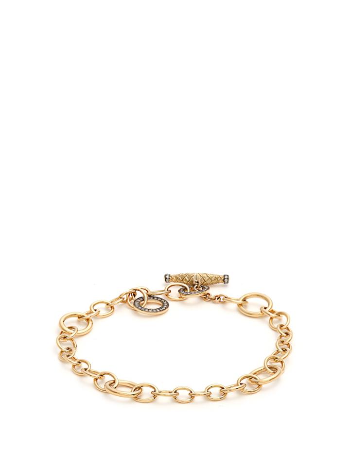 Annoushka X Vampire's Wife Diamond & Yellow-gold Bracelet