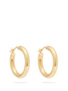 Matchesfashion.com Jil Sander - Gold Plated Hoop Earrings - Womens - Gold