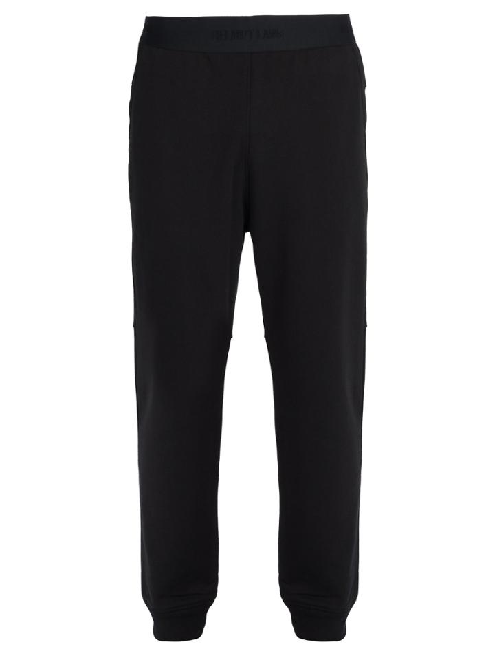 Helmut Lang Logo-waistband Cotton-jersey Track Pants