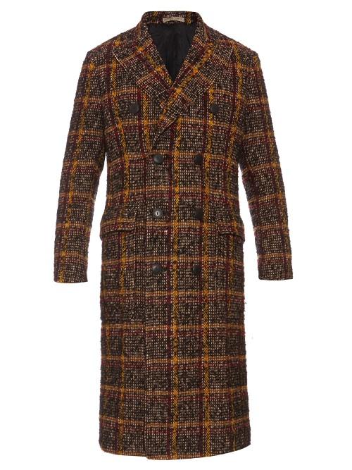 Bottega Veneta Double-breasted Tweed Coat