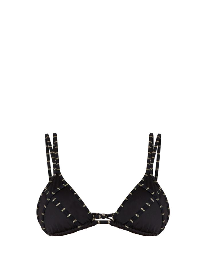 Biondi Caviar Triangle Bikini Top