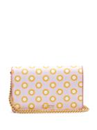 Miu Miu Circle-print Canvas And Leather Cross-body Bag