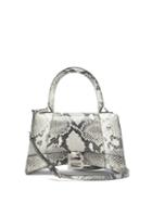 Matchesfashion.com Balenciaga - Hourglass Small Python-effect Leather Bag - Womens - Python