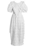Simone Rocha Broderie-anglaise Ruffled Dress