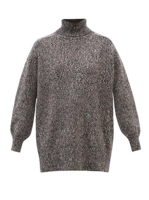 Co - Cashmere Roll-neck Sweater - Womens - Grey