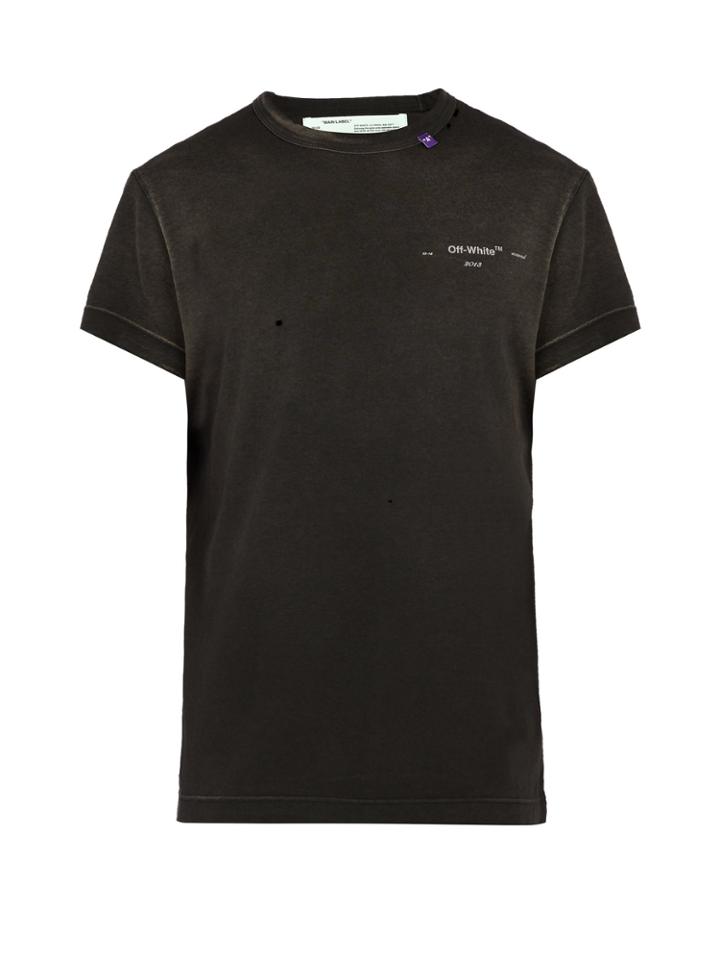Off-white Vintage 1970s Cotton-jersey T-shirt