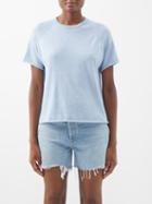 Extreme Cashmere - No.177 Todd Stretch-cashmere T-shirt - Womens - Blue