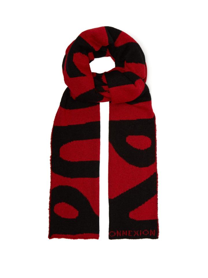 Faith Connexion X Kappa Mohair-blend Scarf