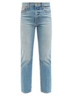 Matchesfashion.com B Sides - Arts Straight-leg Jeans - Womens - Denim