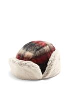Maison Michel Sofia Wool And Faux-fur Hat