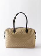 Mtier - Perriand All Day Woven Straw Holdall - Womens - Black Natural