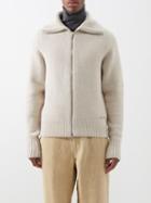 Jacquemus - Meunier Lambswool-blend Cardigan - Mens - Beige