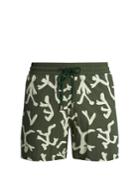 Vilebrequin Moorise Danse Du Feu-print Swim Shorts