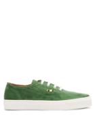 Matchesfashion.com Aprix - Low Top Corduroy Sneakers - Mens - Green