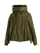 Matchesfashion.com Moncler - Lune Hooded Shell Jacket - Womens - Khaki