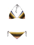 Missoni Mare Floral-print Reversible Halterneck Triangle Bikini