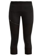 Matchesfashion.com Adidas By Stella Mccartney - Essential Cropped Performance Leggings - Womens - Black