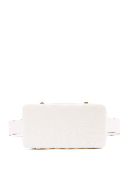 Matchesfashion.com Lutz Morris - Evan Grained Leather Belt Bag - Womens - White