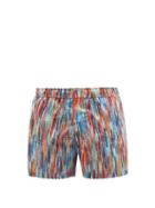Matchesfashion.com Missoni Mare - Stripe-print Swim Shorts - Mens - Multi