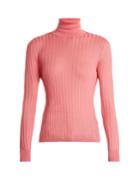 Gucci Roll-neck Ribbed-knit Sweater