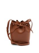 Matchesfashion.com Mansur Gavriel - Mini Mini Leather Bucket Bag - Womens - Tan
