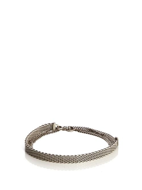 Title Of Work Sterling-silver Bracelet