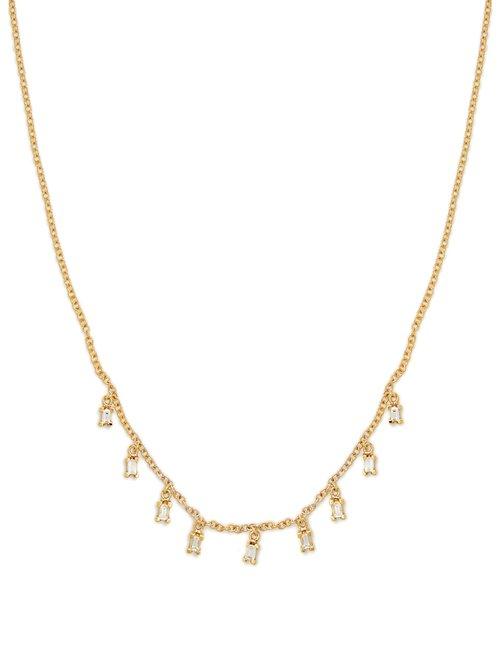 Matchesfashion.com Ileana Makri - Diamond & Yellow Gold Necklace - Womens - Gold