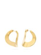 Matchesfashion.com Fay Andrada - Kaiku Wavy Hoop Earrings - Womens - Gold