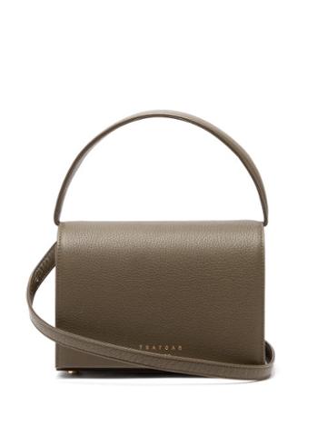 Matchesfashion.com Tsatsas - Malva 4 Grained-leather Bag - Womens - Khaki