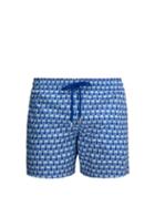 Matchesfashion.com Vilebrequin - Mahina Istanbul Print Swim Shorts - Mens - Blue Multi