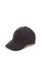 Matchesfashion.com Prada - Logo Embroidered Neoprene Cap - Womens - Black