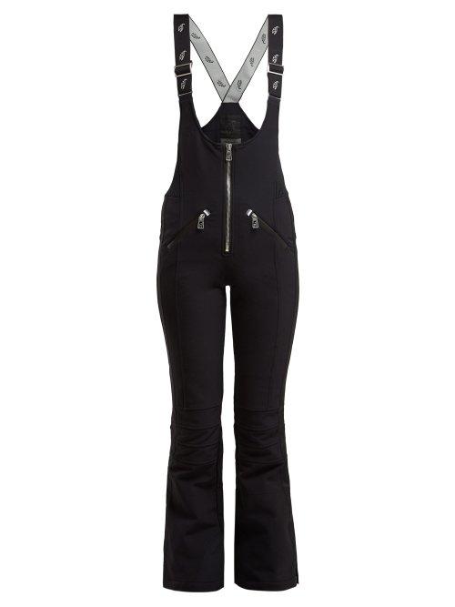 Matchesfashion.com Toni Sailer - Lilo High Rise Suspender Trousers - Womens - Black