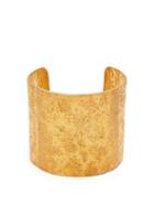 Matchesfashion.com Pippa Small Turquoise Mountain - Shobab 18kt Gold Vermeil Cuff - Womens - Gold