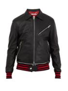 Givenchy Point-collar Leather Jacket