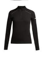 Matchesfashion.com Capranea - Long Sleeve Embroidered Fleece - Womens - Black