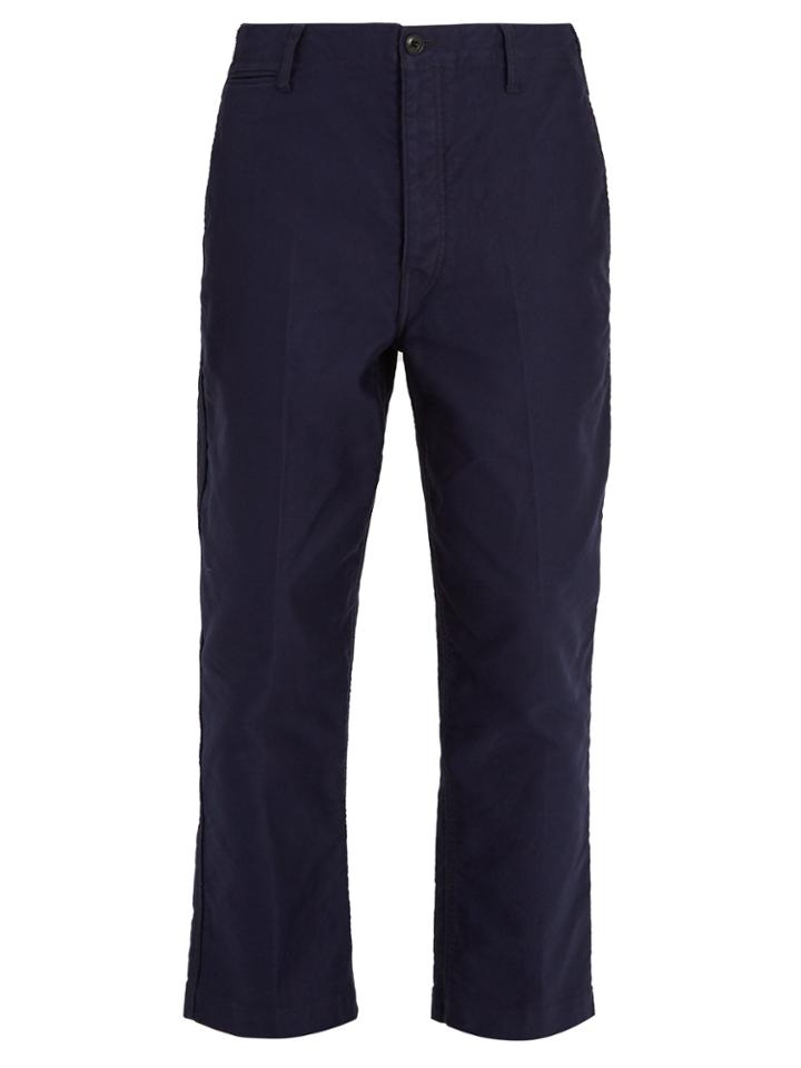Lemaire Carrot-fit Cotton-twill Chino Trousers
