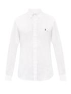 Polo Ralph Lauren - Logo-embroidered Linen Shirt - Mens - White