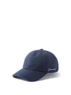 Jacquemus - Bricolo Logo-embroidered Cotton-canvas Cap - Womens - Dark Navy