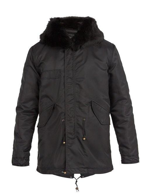 Matchesfashion.com Mr & Mrs Italy - Quilted Zip Through Parka - Mens - Black