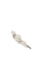 Matchesfashion.com Simone Rocha - Faux Pearl And Crystal Embellished Hair Slide - Womens - Pearl