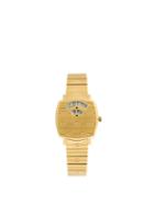 Matchesfashion.com Gucci - Grip Two-window Gold Pvd Watch - Womens - Gold