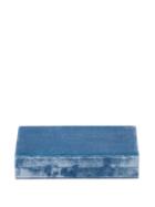 Matchesfashion.com Sophie Bille Brahe - Velvet Jewellery Box - Blue