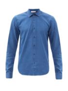 Matchesfashion.com Orlebar Brown - Giles Denim Shirt - Mens - Blue