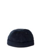 A.p.c. - Raph Corduroy Brimless Cap - Mens - Navy