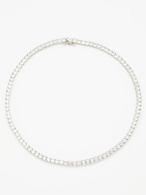 Fallon - Grace Crystal-embellished Necklace - Womens - Crystal