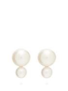 Matchesfashion.com Mizuki - Freshwater Pearl & Gold Stud Earrings - Womens - Pearl