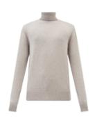 Matchesfashion.com Gabriela Hearst - Charlet Cashmere Roll-neck Sweater - Mens - Beige