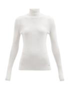 Tom Ford - Roll-neck Cashmere-blend Sweater - Womens - White